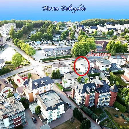 Accommodatie bij particulieren 4kwatery Mielno (Koszalin)